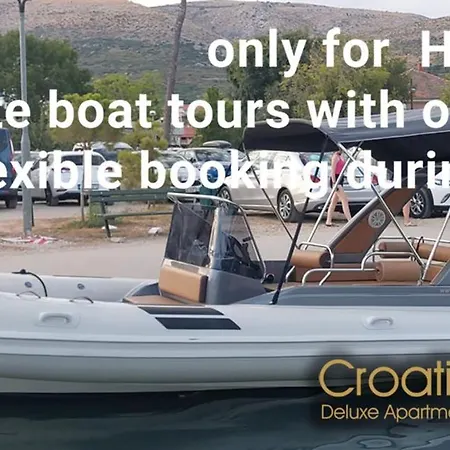 Oceanview Deluxe Penthouse With 89m2 Living Space & 90m2 Roof Terrace * Trogir