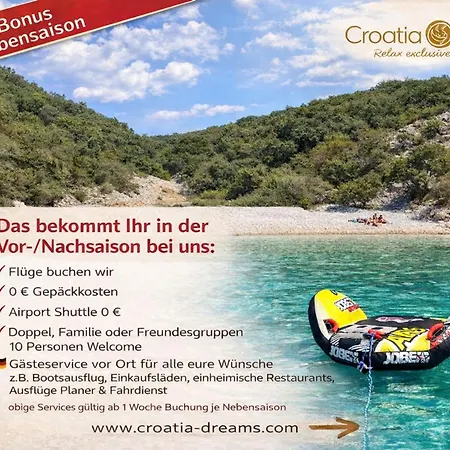 Oceanview Deluxe Penthouse With 89m2 Living Space 90m2 Roof Terrace Apartmán Trogir