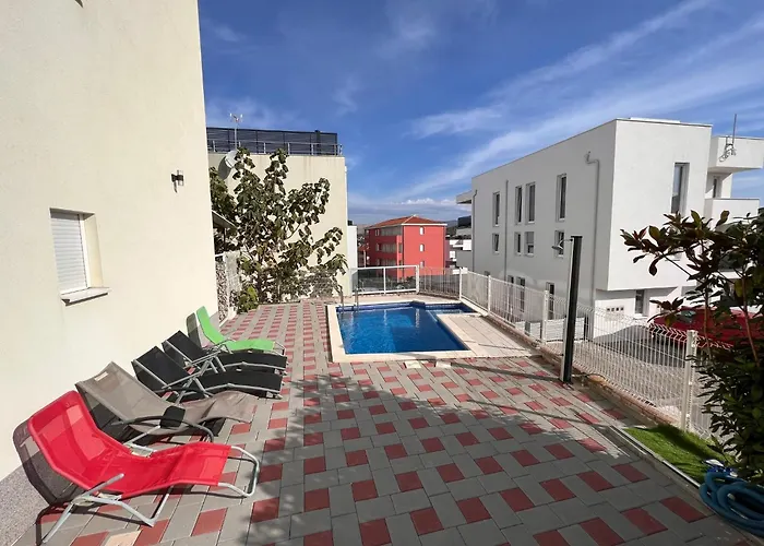 Apartmán Oceanview Deluxe Penthouse With 89m2 Living Space 90m2 Roof Terrace