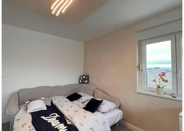 Apartmán Oceanview Deluxe Penthouse With 89m2 Living Space 90m2 Roof Terrace Trogir