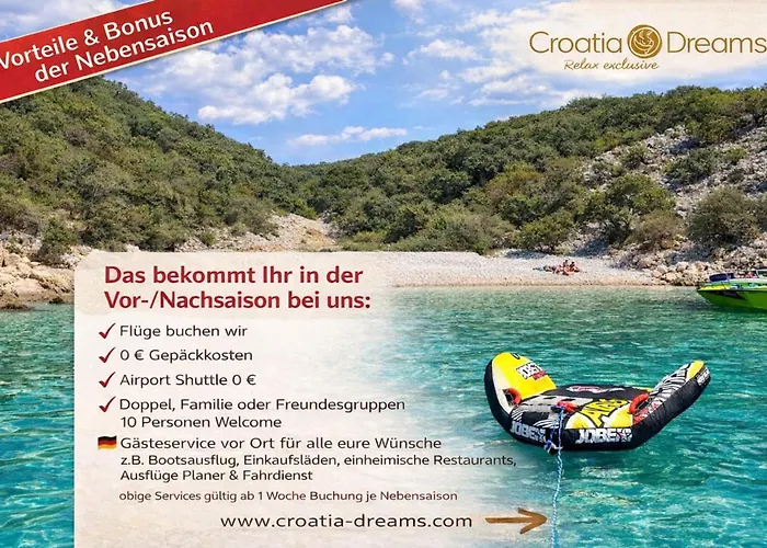 Oceanview Deluxe Penthouse With 89m2 Living Space 90m2 Roof Terrace Apartmán Trogir
